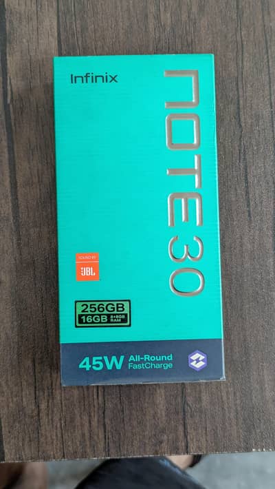 Infinix Note 30 Lush Condition 1st Used only