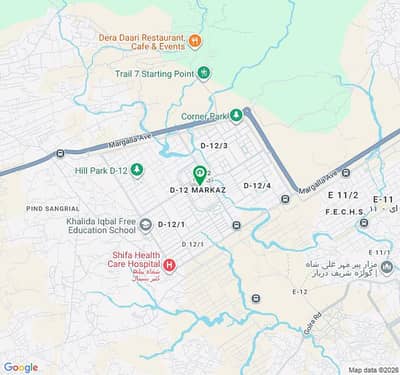 1 Kanal Residential Plot For sale In D-12