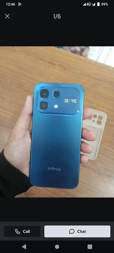 infinix not 60 pro full box full warenrty me h