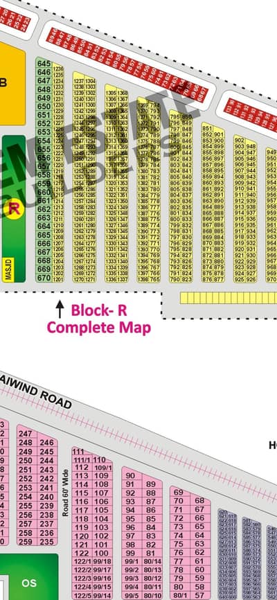 4.5 marla pair (2 plots) R block khyaban e amin