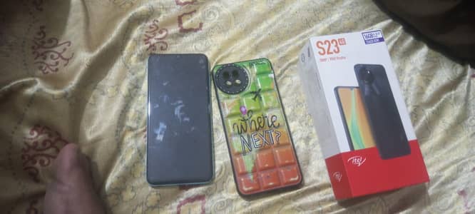 itel s23 16GB 256GB with box original panel