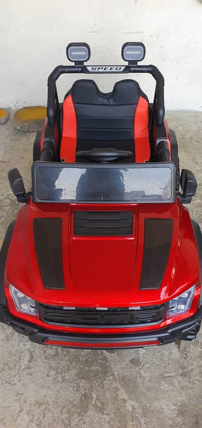 kids electric jeep big size for 2 kids