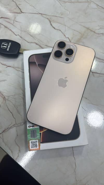 iphone 16 PRO MAX 256gb PTA APPROVED