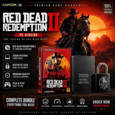 Red Dead Redemption 2 For PC | Fully Installed | Plug & Play