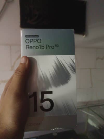 OPPO Reno 15pro box pack non active