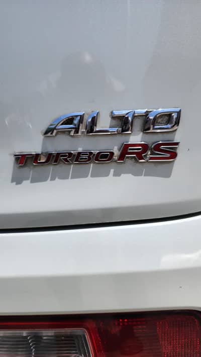 Alto RS Turbo fully loaded top of the line