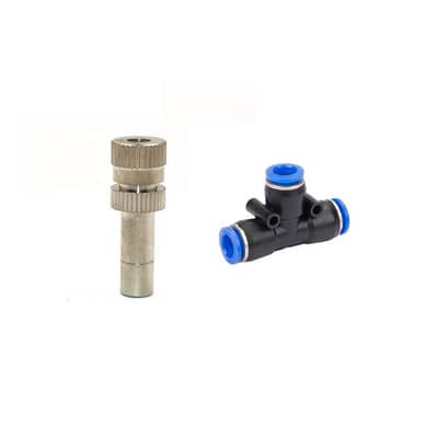 Mist Nozzle Te Connector Pipe Pump