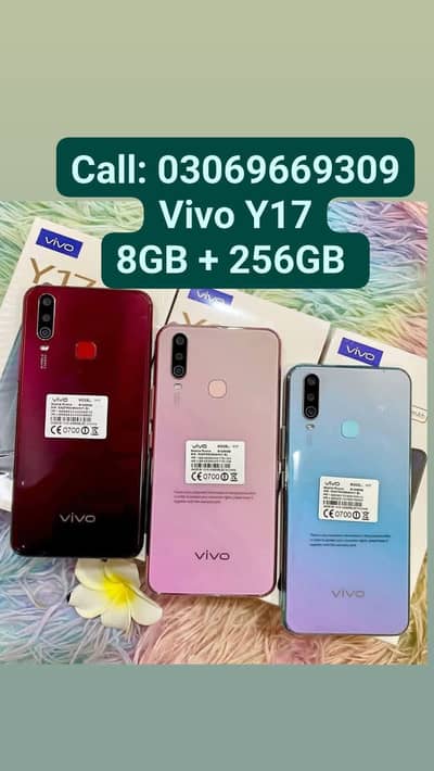 Vivo Y17 PTA Approved 8GB Ram Price Only 16500/- With Warranty