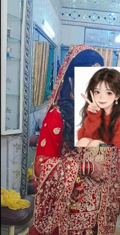  Royal Mahroon Bridal Dress 