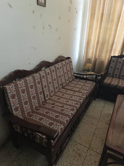 5 seater wooden sofa for sale