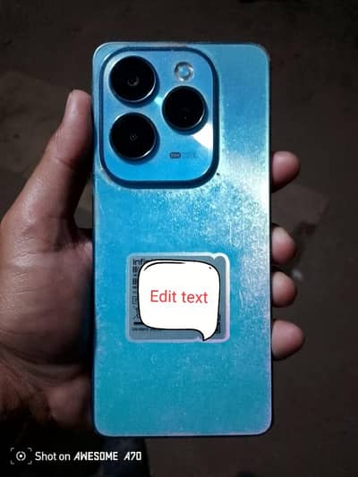 infinix hot 40 Ram/256 box charger good condition WhatsApp 03177194264