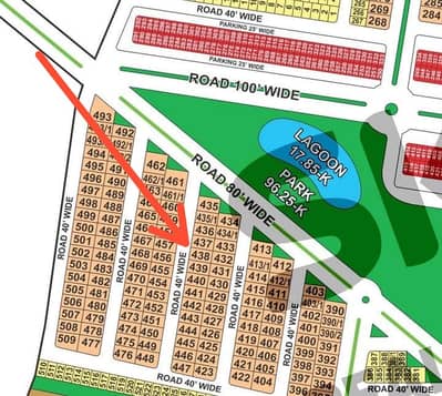 Block GG Near Dancing Fountain 10 Marla Residential plot for sale Citi Housing Gujranwala
