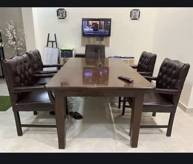 Meeting table  and dinning table full set