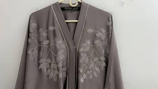 embroidered with stone work
