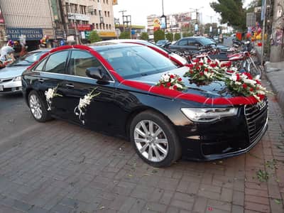 WEDDING CARS ON RENT AUDI A6, V8, PRADO, FORTUNER, LIMO, RENT A CAR
