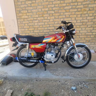 honda cg125 2026 regisTered ® smarT card bana hia