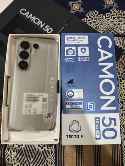 Tecno Camon 50 Ultra Just Box Open