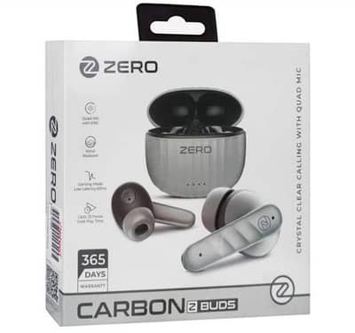 Zero Carbon Z earbuds. Box pack