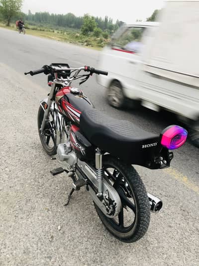Honda 125 self modified
