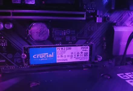 Nvme 250gb 100 health only used for windows