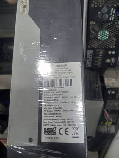 6.2 KW used hybrid inverter in  good  condition , with grid option