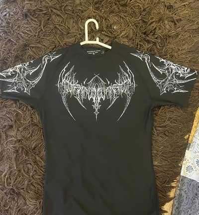 Mysterious soul black compression shirt