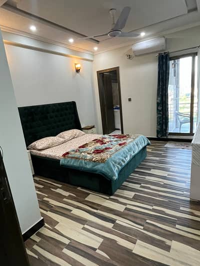 Madina Tower 2 bedrooms apartment fully luxury furnished available for rent location E-11/4