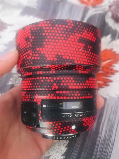50mm f1.8 G serial lens