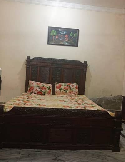 bed set with almari