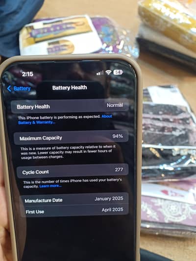 iphone 16pro max PTA approved with box
