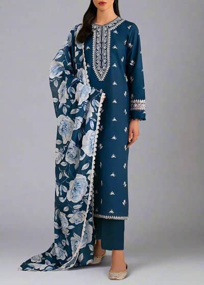 Embroidered Lown