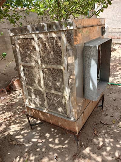 steel made air cooler.