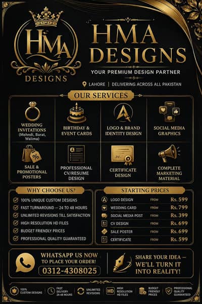 Professional Graphic Designer in Lahore | YouTube thumbnails,Logos etc