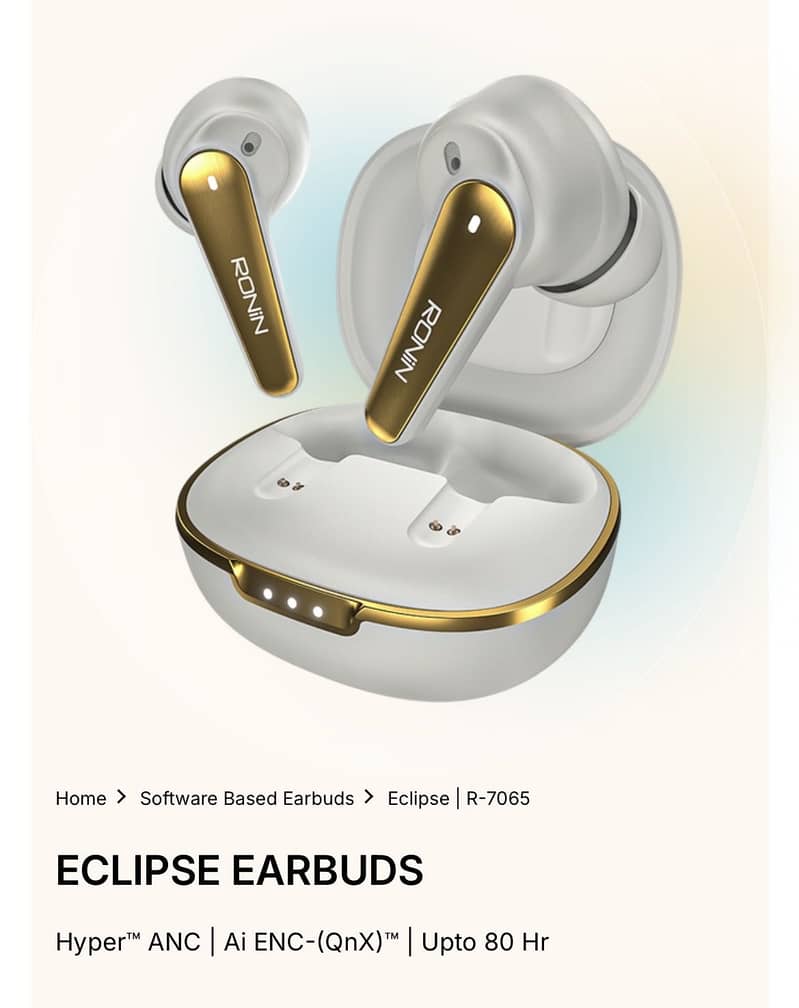 Ronin Eclipse (Software Based) Earbuds (R-7065) 3