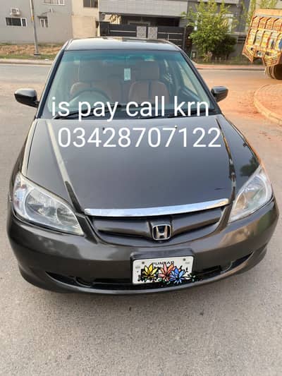 Honda Civic Exi Manual  chat  Genuine innerside total Genuine