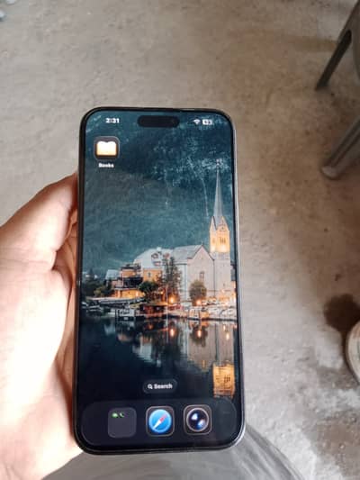 iPhone 15 Pro Max back glass broken