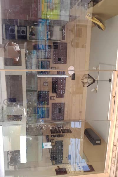 Glass door