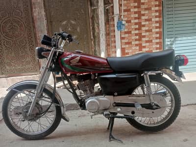 Honda 125 2012 model ha Punjab number