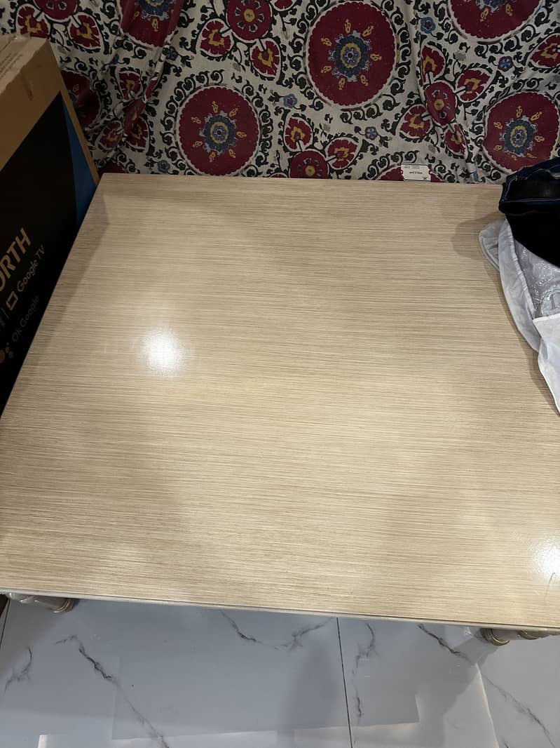 Sofa set, centre table, side tables, dining table 9
