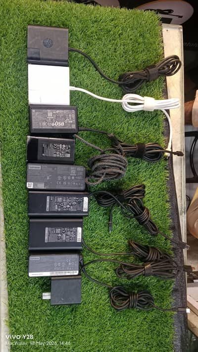 Original 65W USB-C Laptop Charger HP/Dell/Lenovo 7 Days Warranty