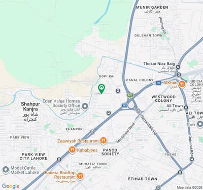 5 MARLA BUILDER LOCATION PLOT FOR SALE NEAR TO THOKAR NIAZ