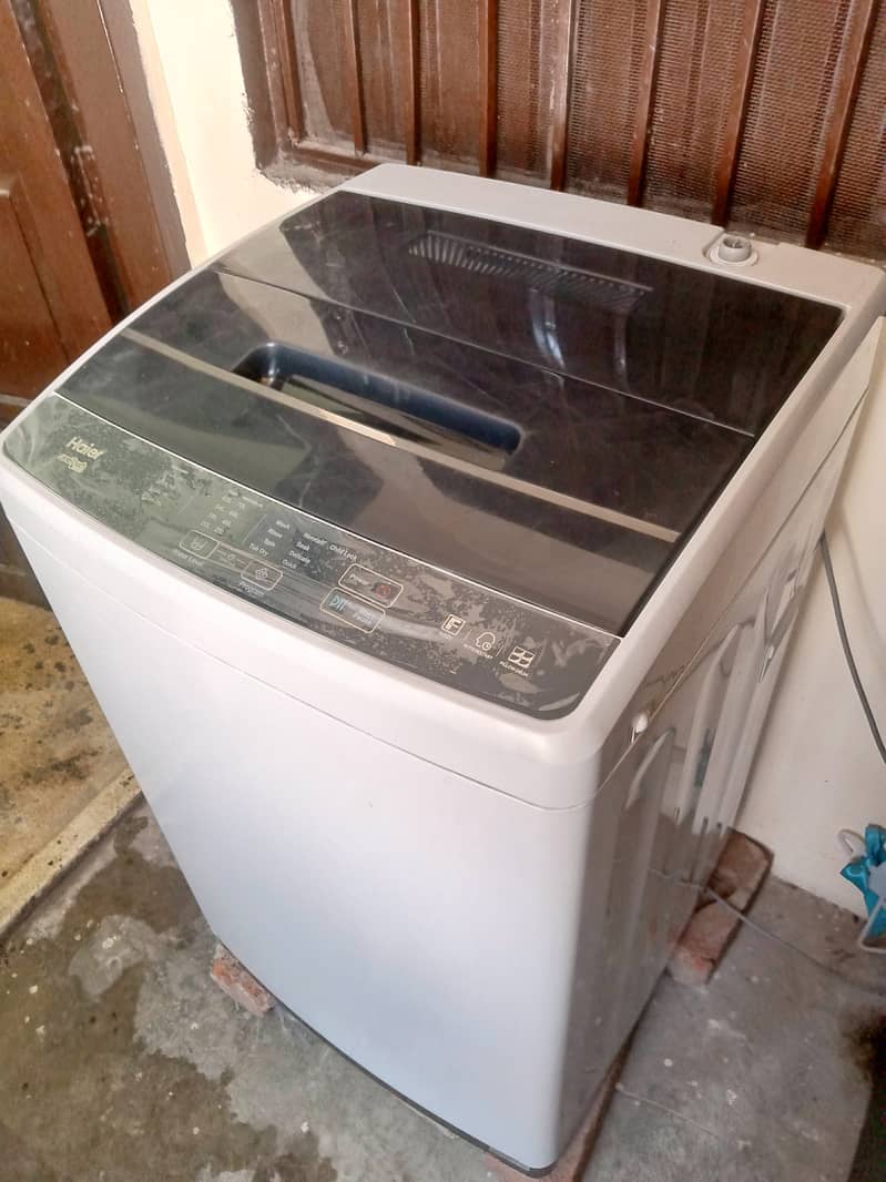 Haier machine onetouch solution 0