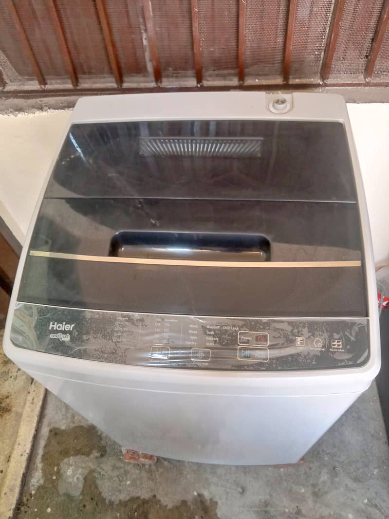 Haier machine onetouch solution 3