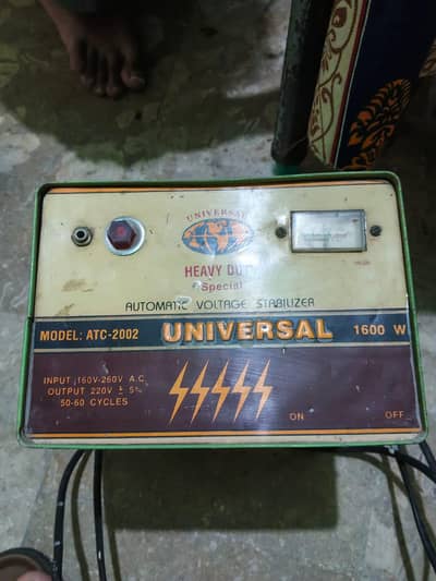 Universal Heavy Duty Fridge Stabilizer 1600W For Sale | 03121489351