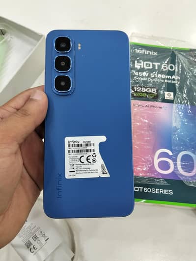 Infinix hot 60l 6+6ram 128 rom