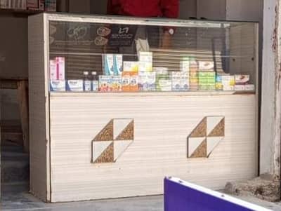 Counter and racks