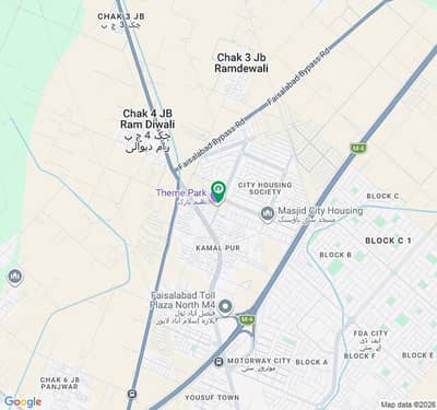 7 Marla Corner Facing Park Plot For Sale In Block A Citi Housing Sargodha Road