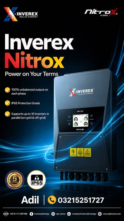 Inverex Lithium 10kw Battery | Inverex Power Wall 10.6 | 200ah