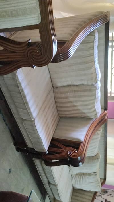 6 Seater Sofa Set Ful Solid Shisham/Tali Wood