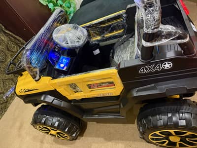 Kids jeep xxl size LCD Music panel